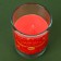 New Year's candle in a glass "Charmed Aroma", vanilla aroma