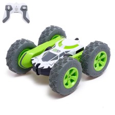 Radio-controlled car-controlled “Tricky” car, works on the battery, the color is green