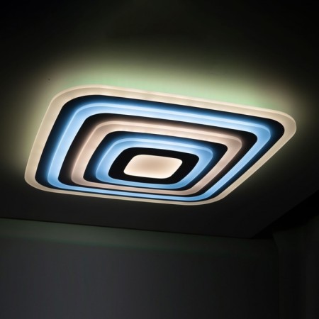 Lamp Citilux "Triest Smart" CL737A100E 59x59x7 cm, 1x100W, LED, white color-30