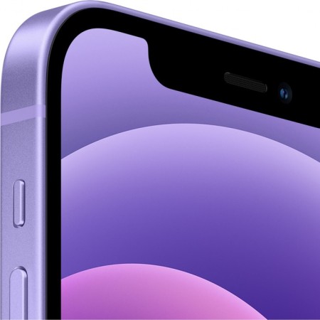 Smartphone Apple A2403 iPhone 12 128GB 4GB Violet Monoblok 3G 1SIM 6.1 "1170x2532 iOS 15 12MPIX-1
