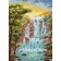 Set for embroidery "Cool waterfall"