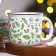 Ceramic Muging Muging "Leaves", 450 ml