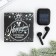 Wireless headphones "light this year", model LV-145, 9.7 x 9.7 cm