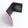 Kid wallet on the button, lilac color