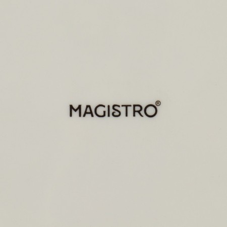 Porcelain dish for feeding Magistro "Cerera", 18 × 15.6 cm, color orange color-4