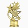 Star Cup, award figure, gold, 16 x 9 x 6 cm.