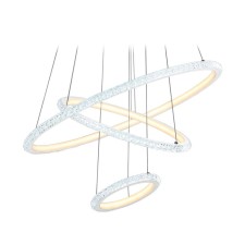 Светильник светодиодный подвесной с пультом Ambrella light, Original, FA9561, 3хLED, 140 Вт, 10500Lum, 3000, 6400К, цвет белый