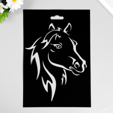 Plastic stencil 