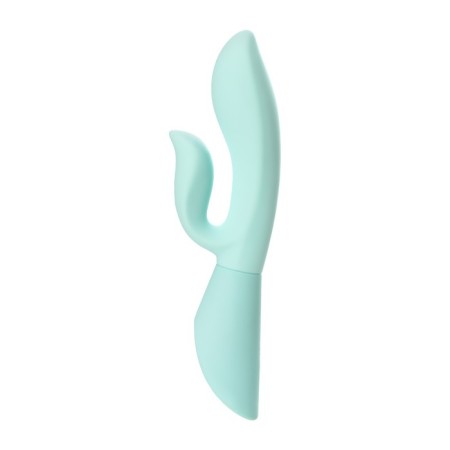 Vibrator with the TouchSensor Jos Sensy, silicone, mint color, 20 cm-4
