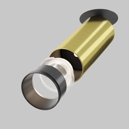 Technical C053CL-L12W4K-W-BS, LED, 12W, 5.2x5.2x15.8 cm, 1020lm, brass color-5