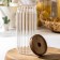Glass Bank for bulk products with a wooden lid Magistro "Daphne", 1 l, 9 × 20 cm