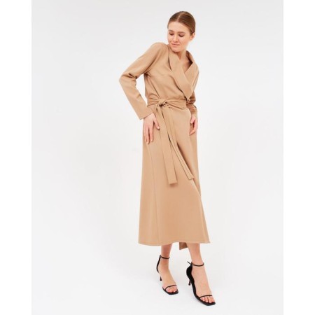 Women's dress Minaku Sand color, rr 48-4