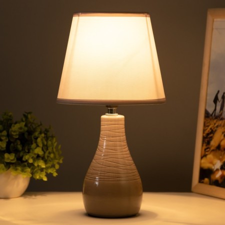 Raims table lamp E14 40W light gray 17x17x32 cm Risalux-1