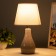 Raims table lamp E14 40W light gray 17x17x32 cm Risalux