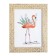 Photo frame plastic 15x20 cm "Golden leaves on beige" 23.5x18.7 cm