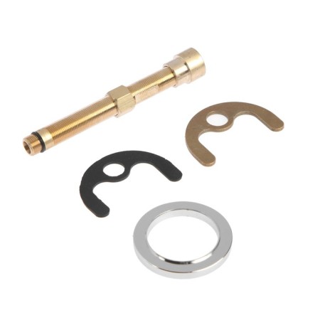 ACCOONA A6519G bath mixer, three holes, cut, single -legged, brass, white-7