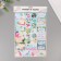 Stickers for gifts "Dinosaurians" 21x29.7 cm