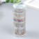 Adhesive tape plastic "Cosmo-Zevry" nr 4pc+laying width. 1.5/2/3 cm dl. 2 m mix 4x4x10 cm