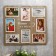 Photo frame of HDF "Our family" in 8 photos 10x15 cm (plastic screen)