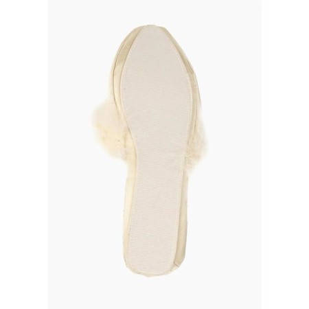Slippers # 9 women, size 37, cream color-3