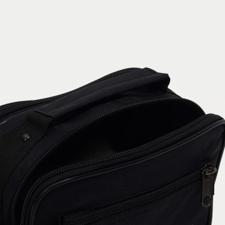 Male bag, luris, black color-6