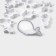 A set of forms for cutting the cookies of the share “underwater world”, 8 objects, white color
