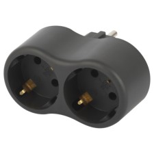 Razeler electric era SPX-2E-B by 2 sockets with a ground 16A black