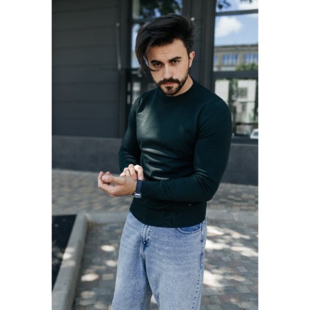 Jumper male ise, size 58, emerald color-5