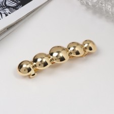 Halle hair clip of hair, 7 cm, gold