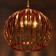 Lamp Bayerlux 6330/1, 1he27 15W, brown 31x24+60 cm