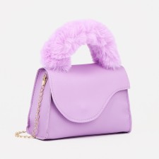 Baby bag on magnet, lilac color
