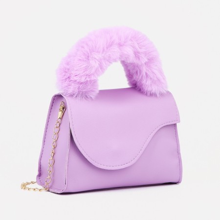Baby bag on magnet, lilac color