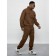 Male tracksuit, size 50, brown color