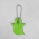 Reflective element "Ghost", bilateral, 6.5 × 5.5 cm, yellow color