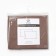 Set of pillowcases "Ethel" col. Brown, 50x70 cm - 2 pcs, 100% cotton, sod