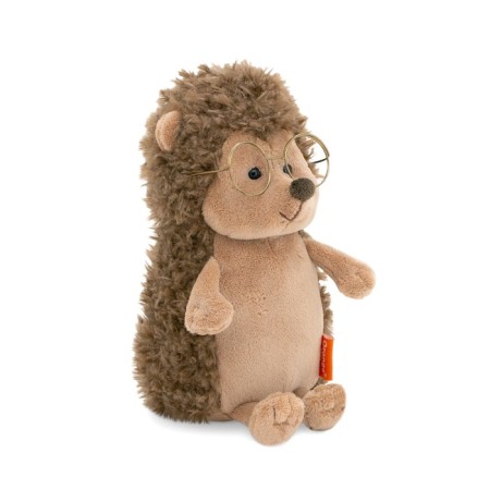 Soft toy "Hedgehog Kolunchik" with glasses, 20 cm-1