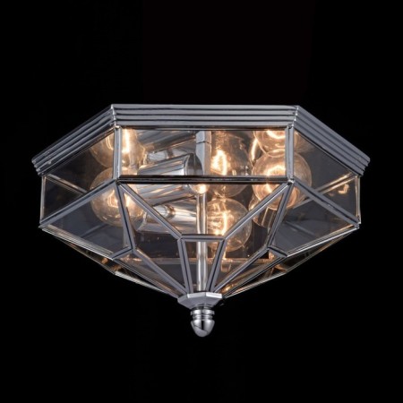 Ceiling Lamp Maytoni H356-CL-03-CH, 3CHE27, 60W, 30.4x35.2x19.2 cm, color chromium color-3