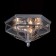 Ceiling Lamp Maytoni H356-CL-03-CH, 3CHE27, 60W, 30.4x35.2x19.2 cm, color chromium color