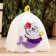 Bath cap with applique "Attina"