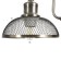 Bra "Lumen" 1x60W E27 Black/Brass 20x20x15cm