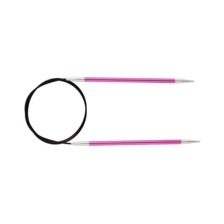 Knitting needles Aluminum circular zing KnitPro, 100 cm/5.00 mm 47161