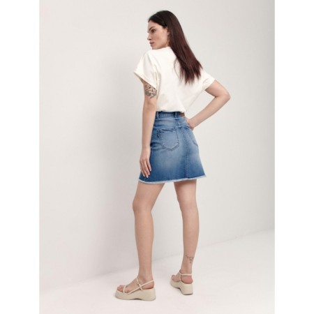 Women's jeans, size l, color Washed Blue-2