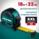 Roulette Kraftool Extrem 34127-10, shock-resistant case, 10 m x 32 mm
