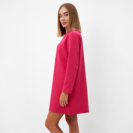 Women's dress Minaku: Casual Collection color raspberry, rr 44-2