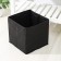 Storage box, 28 × 28 × 28 cm, black color