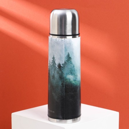 Thermos "Forest" in Kozhzam, Mode Forrest, 750 ml, heat conservation 16-18 hours-1