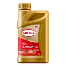 Motor oil Sintec 5/40 7000 Acea A3/B4, platinum, synthetic, 1 liter