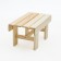Wooden shop "Dobroparov" 60x30x30 cm, for a bathhouse