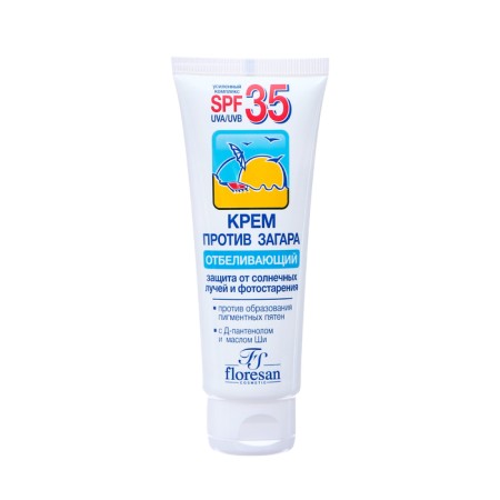 Floresan tan cream bleaching SPF 35, 60 ml