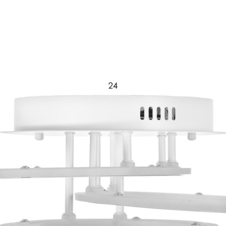 Causte "Zoryana" with PDU LED 200W 3000-6000W white 60x45x15.5cm Bayerlux-8